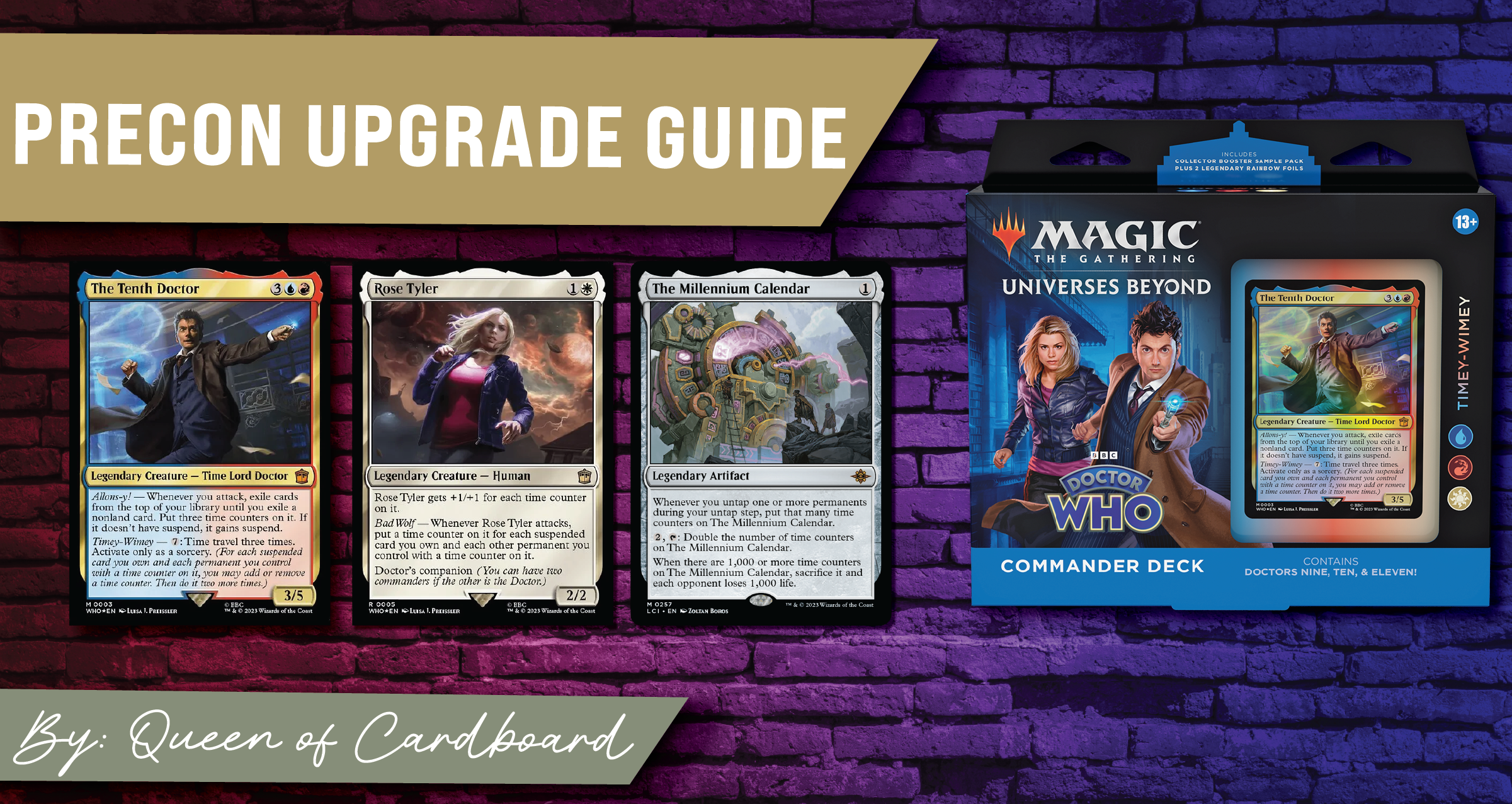 Precon Upgrade Guide- Timey-Wimey