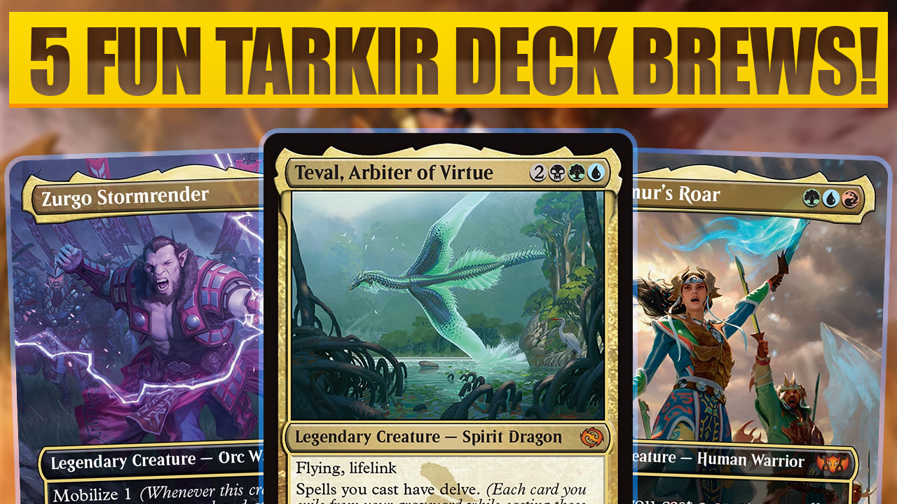 5 Budget Tarkir: Dragonstorm Commander Deck Ideas