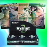 The Festival In A Box for MagicCon Las Vegas contains promos, a box of Mystery Booster 2, and a Secret Lair. Image credit: Wizards of the Coast