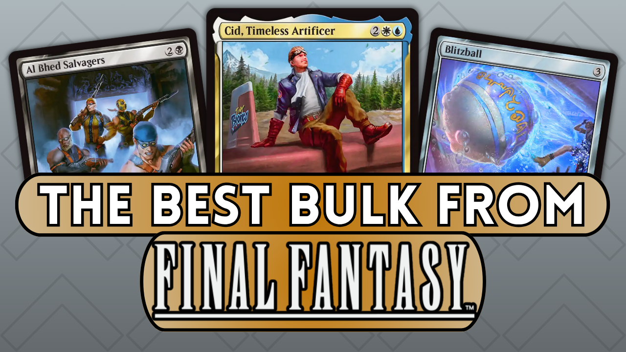 Don't Let These Final Fantasy Bulk Cards Collect Dust