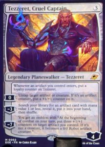 Edge Of Eternities - Tezzeret, Cruel Captain Officially Revealed EDHREC