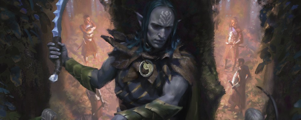 Background image for Brewing Dimir Elves with Nadier, Agent of the Duskenel