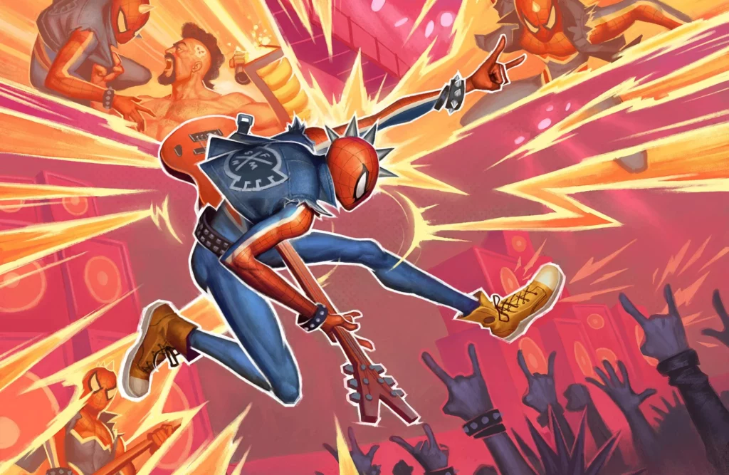 Background image for Spider-Punk Commander Deck Tech