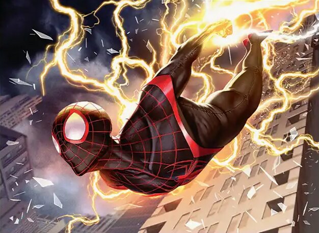 Background image for Spider-Man, Miles Morales Commander Deck Tech