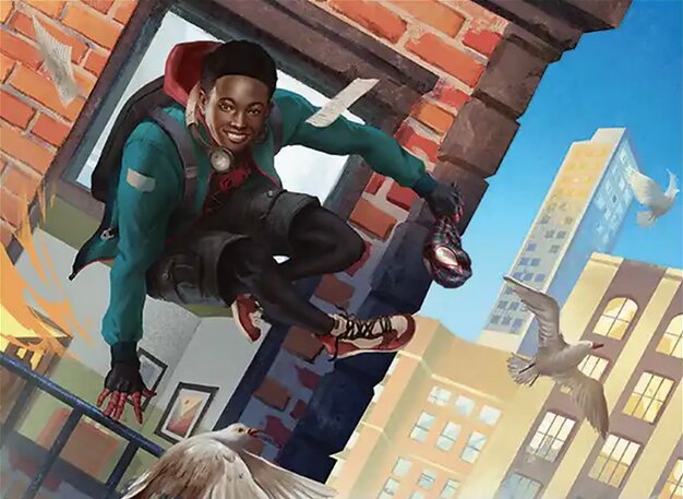 Background image for Miles Morales // Ultimate Spider-Man Commander Deck Tech