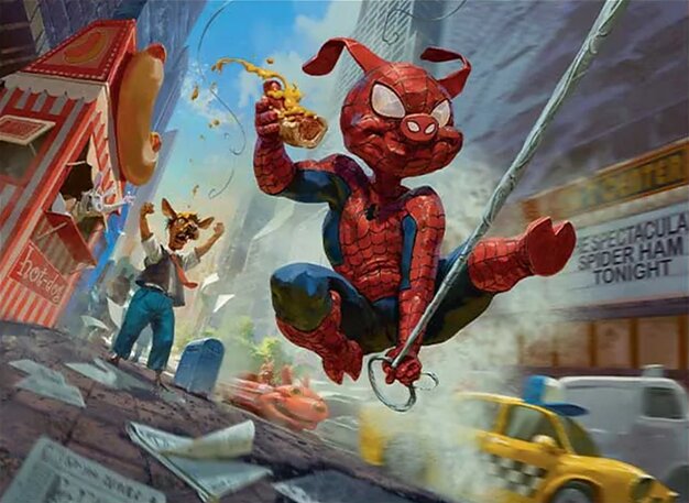 Background image for Plot Twist #38 - Spider-Ham, Peter Porker Goes Everything Kindred