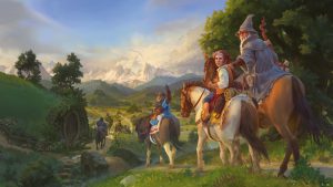 Setting off on an adventure