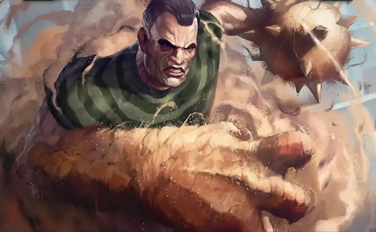 Background image for Sandman, Shifting Scoundrel Commander Deck Tech