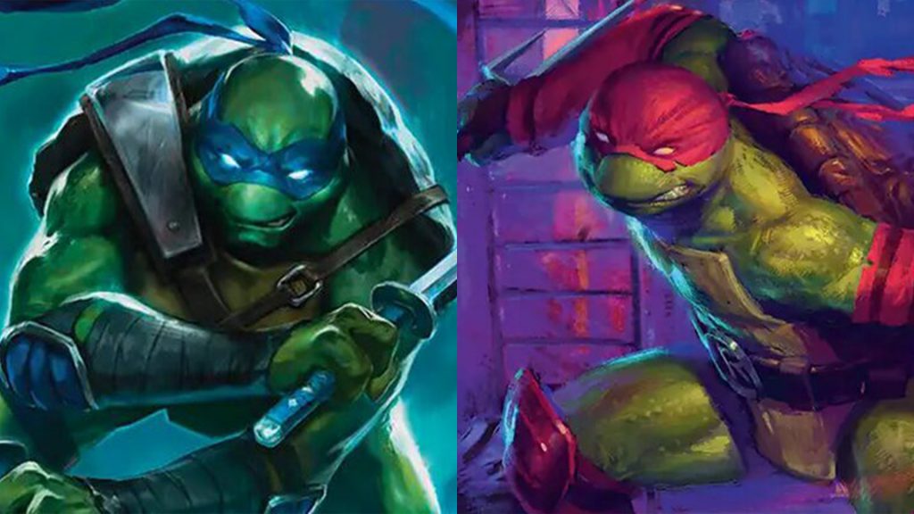 Background image for Leonardo, the Balance and Raphael, the Muscle Deck Tech