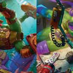 Michelangelo and Donatello