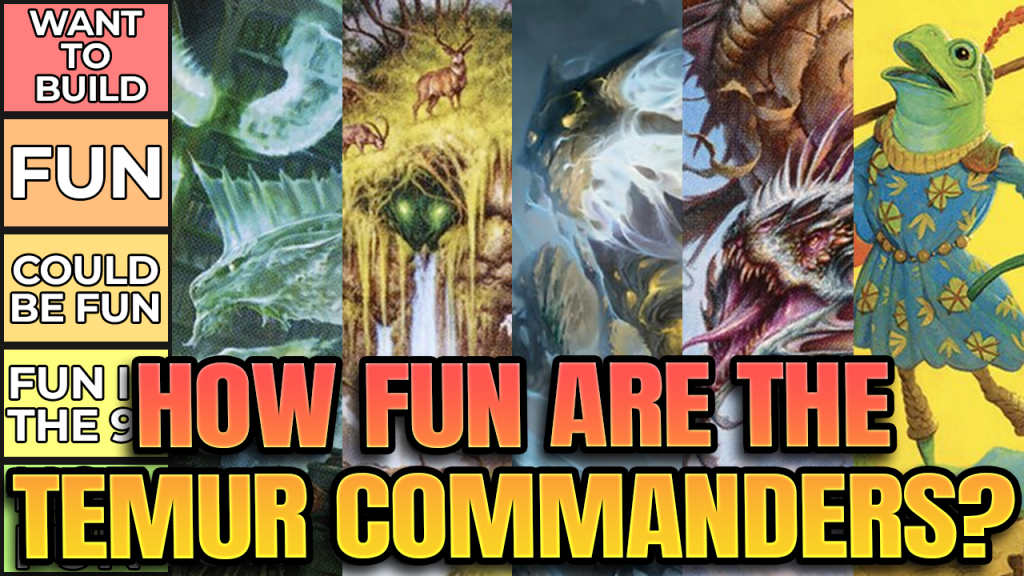 Background image for How Fun Are All of the Temur Commanders?