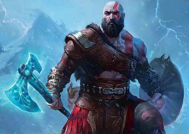 Background image for Kratos, Stoic Father Commander Deck Tech