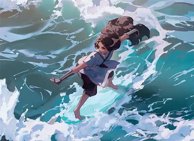 Drawing Tons of Cards With Katara, Waterbending Master in Commander