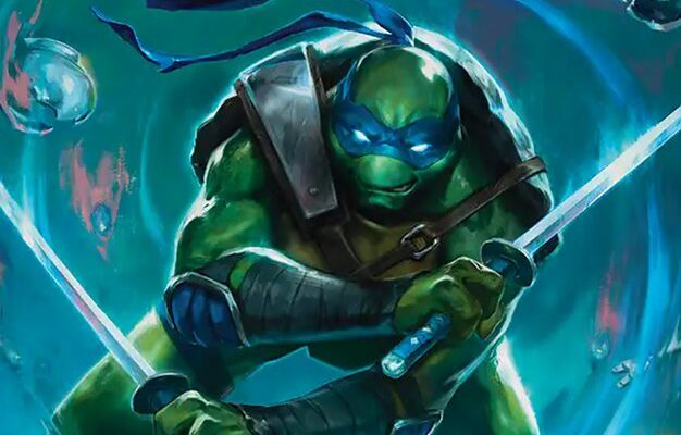 Background image for Leonardo, the Balance and Splinter, the Mentor Commander Deck Tech