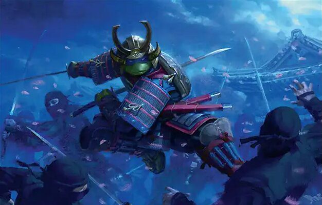 Background image for Leonardo, Sewer Samurai Commander Deck Tech