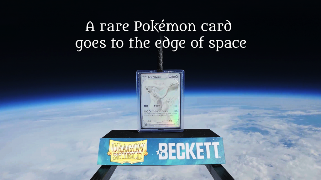 Dragon Shield Sent a TCG Card Into Space. Seriously.