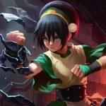 Toph, the First Metalbender. Illustrated by Eilene Cherie. Image credit: Wizards of the Coast and Viacom