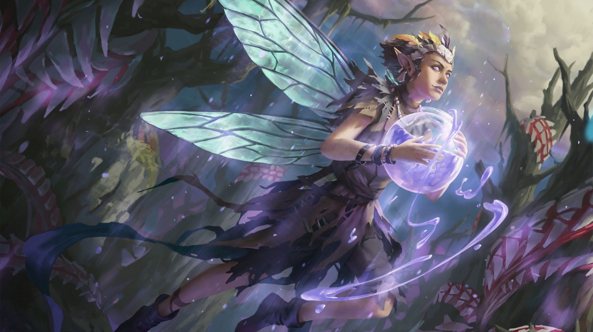 Dimir Pauper Commander With Halo Forager