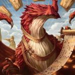 Lorehold, the Historian. Illustrated by Raymond Swanland. Image credit: Wizards of the Coast