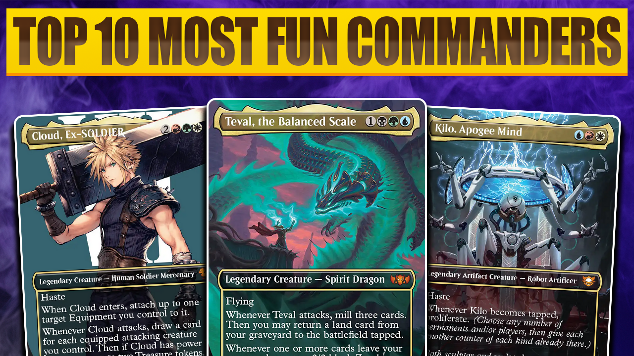 The 10 Most Fun Commanders of 2025